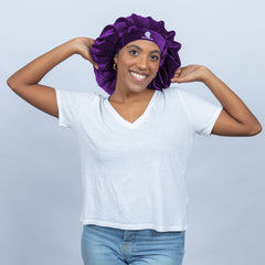 The Royalty Bonnet: Velvet Bonnet Jumbo Bonnet